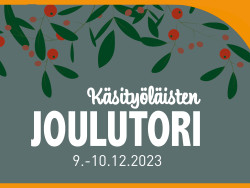 Käsityöläisten joulutorin 2023 bannerikuva. Kuva Suomen käsityön museo (SKM) (Craftmuseum.fi)